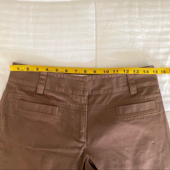 LOFT Brown Boyfriend Casual Pants / Size 4 - Picture 7 of 7